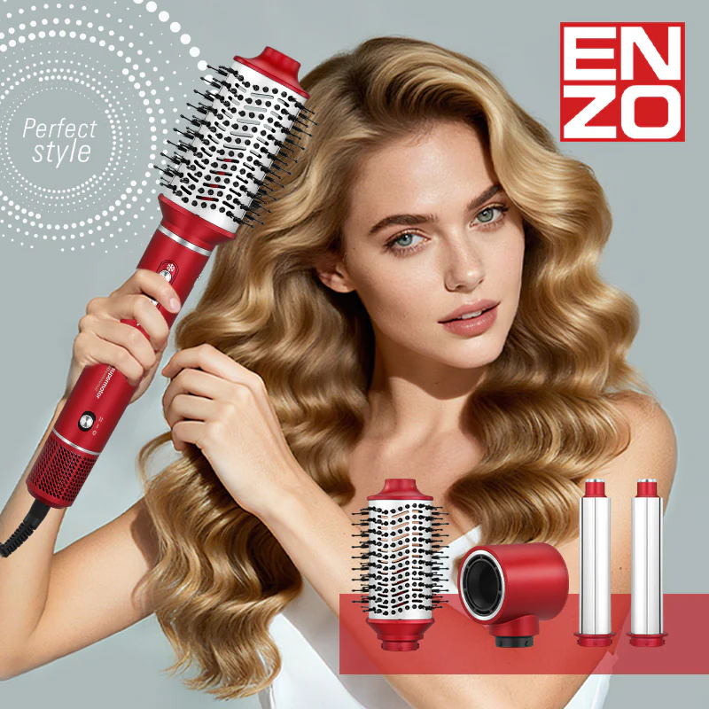 فناوری بدون آسیب حرارتی و المنت سرامیکی سشوار انزو مدل Perfect Style EN6225
