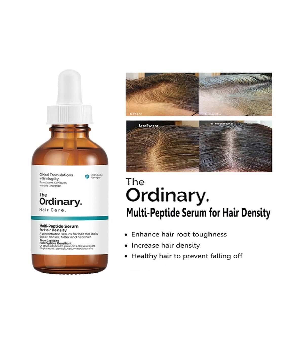 افزایش حجم و ضخامت مو پس از استفاده مداوم