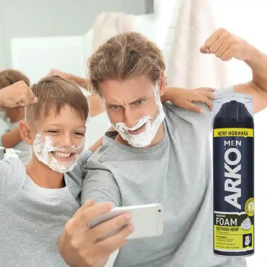 Arko Men Soothing Hemp Shaving Foam 200ml
