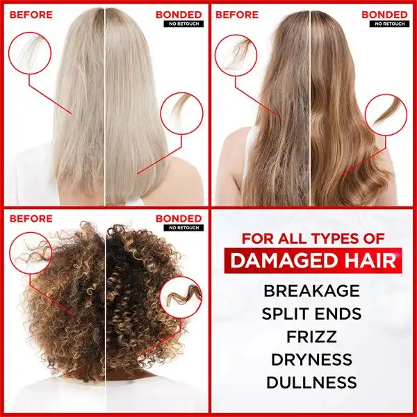 تاثیر استفاده از شامپو لورال Loreal مدل Elseve Bond Repair بدون سولفات حجم 200 میل