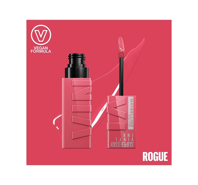 رژ لب وینیل براق میبلین رنگ 145