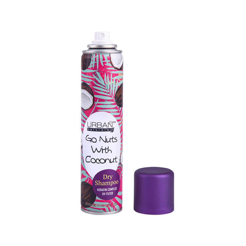 بسته‌بندی شامپو خشک Urban Care نارگیلی