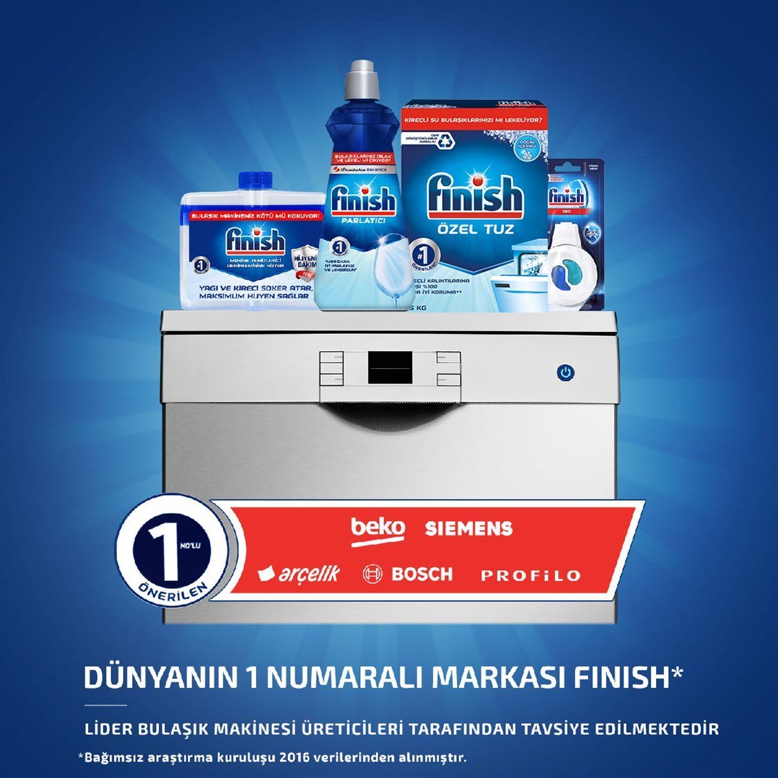 نمک Finish مخصوص محافظت از ماشین ظرفشویی