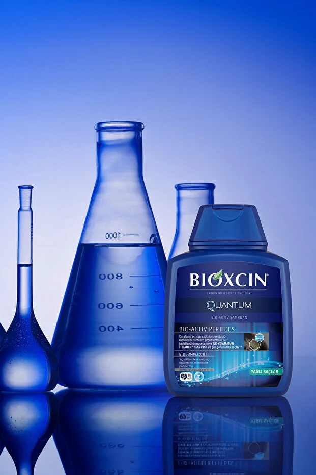 تاثیر استفاده از شامپو بیوکسین BIOXCIN Quantum موهای خشک و نرمال 300 میل
