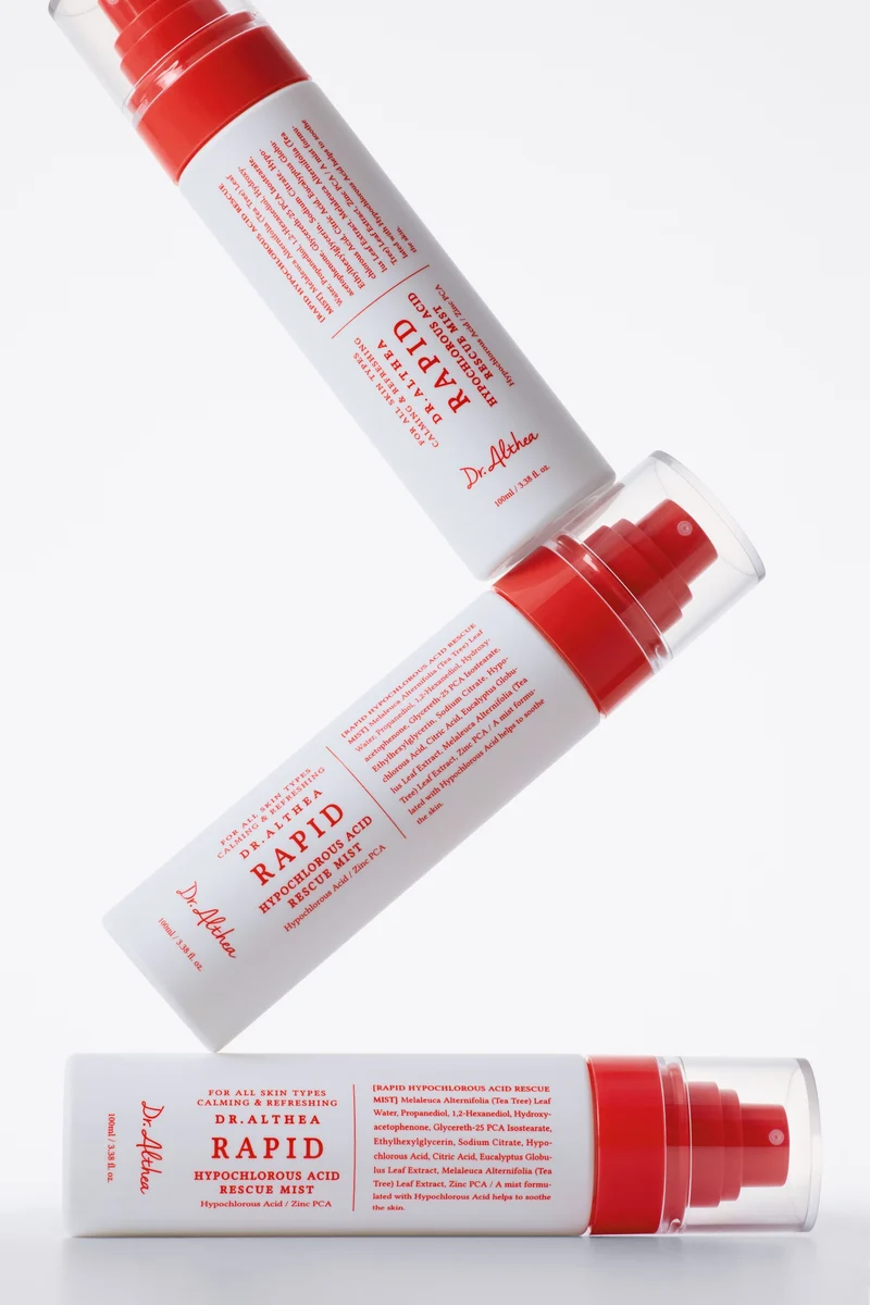 اسپری میست تسکیندهنده رپید دکتر آلتیا Dr. Althea Rapid Rescue Mist حجم ۱۰۰ میل - نمای جلو بطری