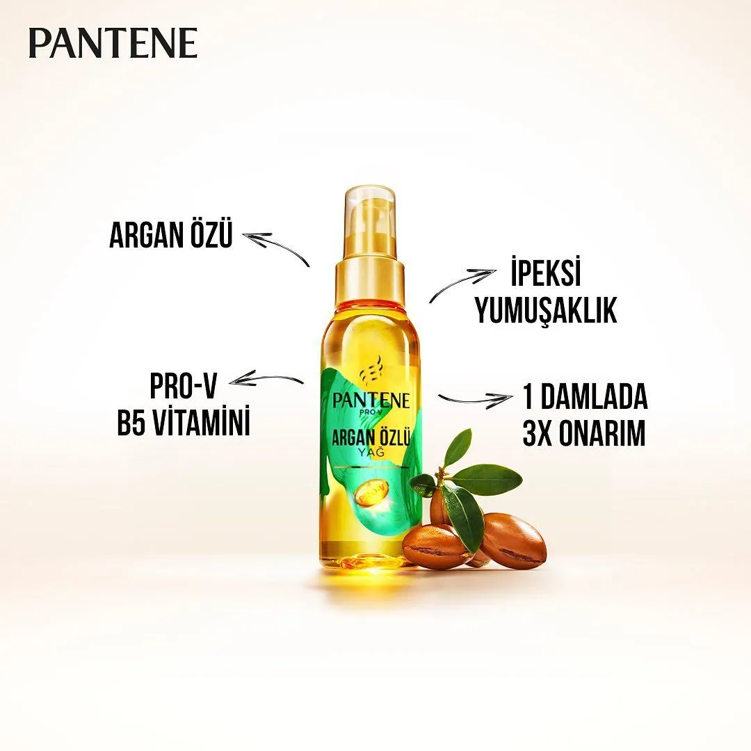 روغن آرگان مو خشک و آسیب‌دیده Pantene