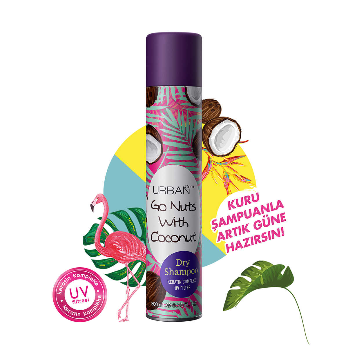 شامپو خشک حجم دهنده اوربن کر