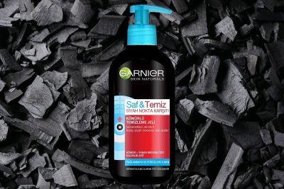 ژل شستشو زغالی گارنیر مدل Saf & Temiz – پاک‌کننده عمقی پوست چرب