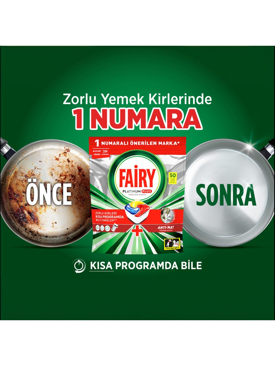 قرص ماشین ظرفشویی فیری پلاتینیوم پلاس