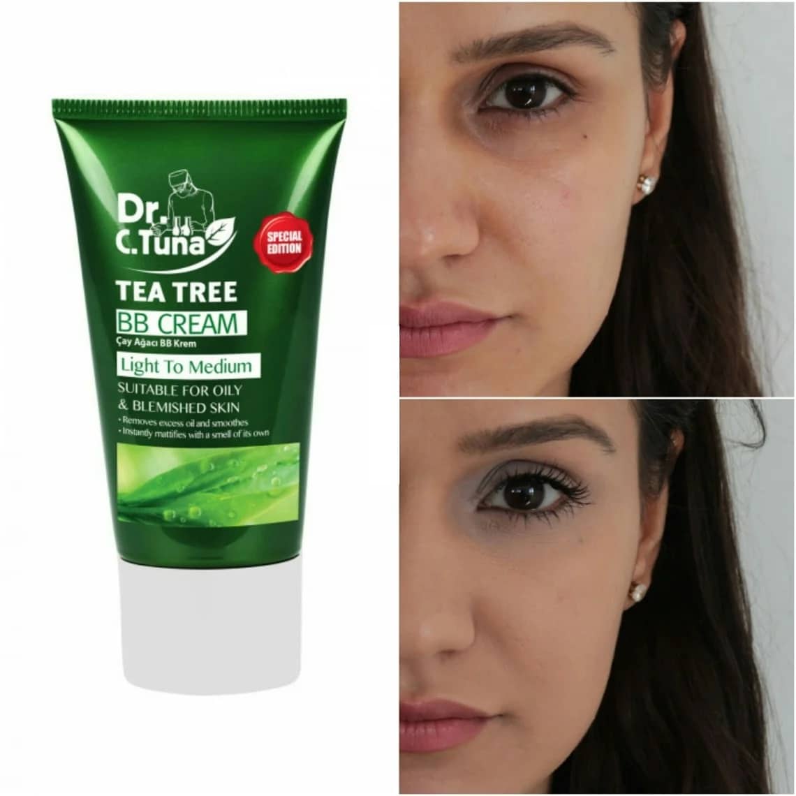 BB کرم پوست چرب رنگ لایت مدیوم