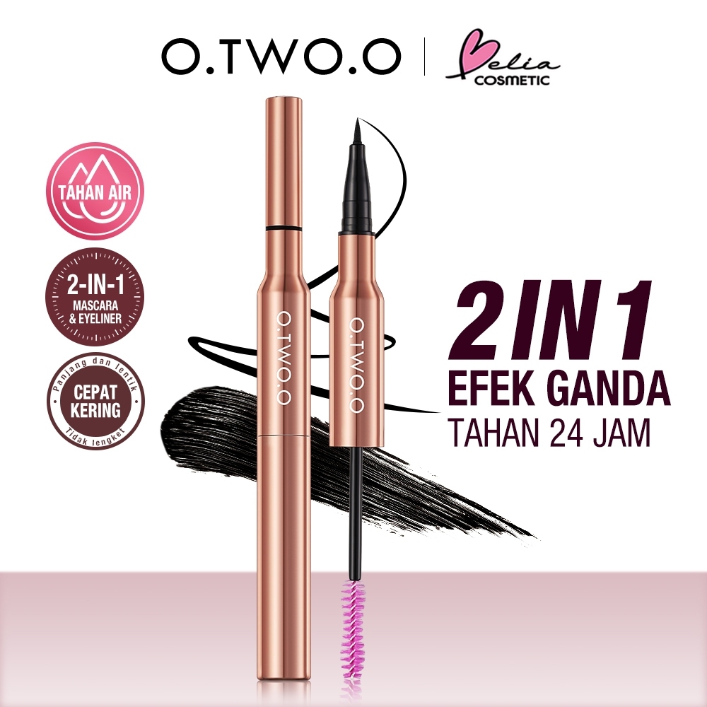 خط چشم و ریمل دو طرفه اوتوو (O.TWO.O) مدل 2in1 Charming Eye
