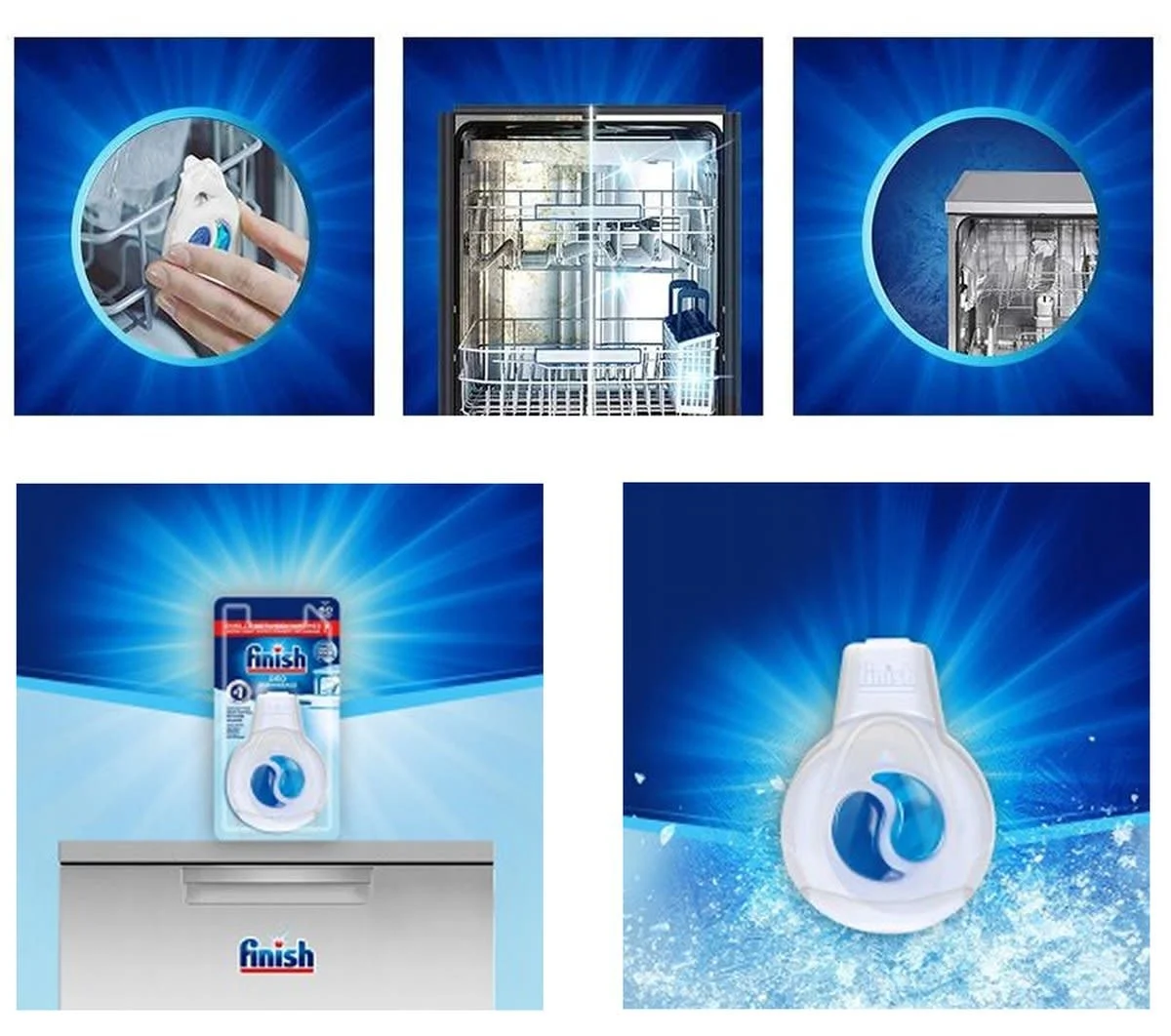 Finish dishwasher deodorizer