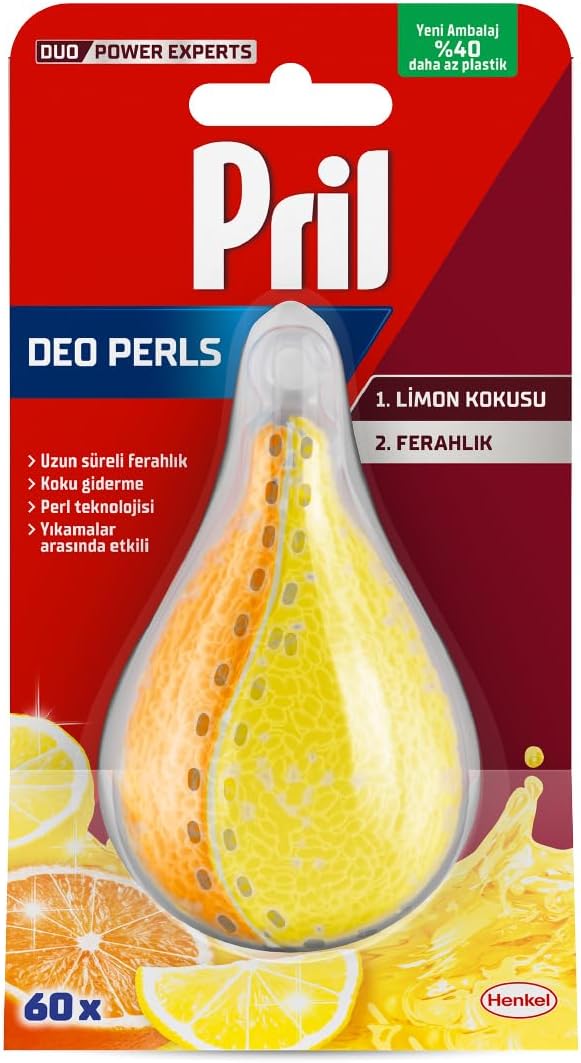 Pril dishwasher deodorizer lemon