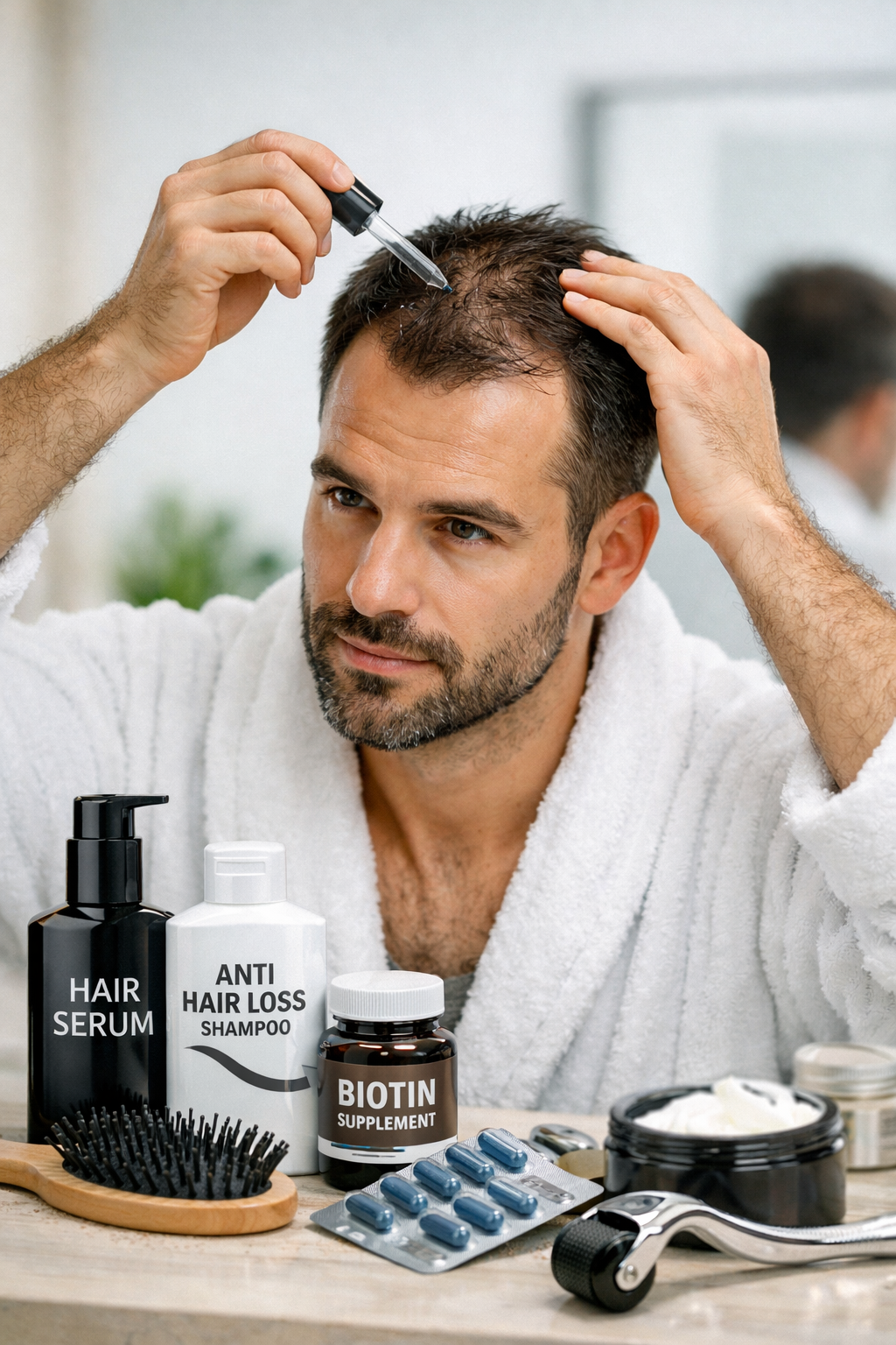 7 راهکار علمی مراقبت از پوست سر برای پیشگیری از ریزش مو در مردان - راهنمای تخصصی پارلامارکت