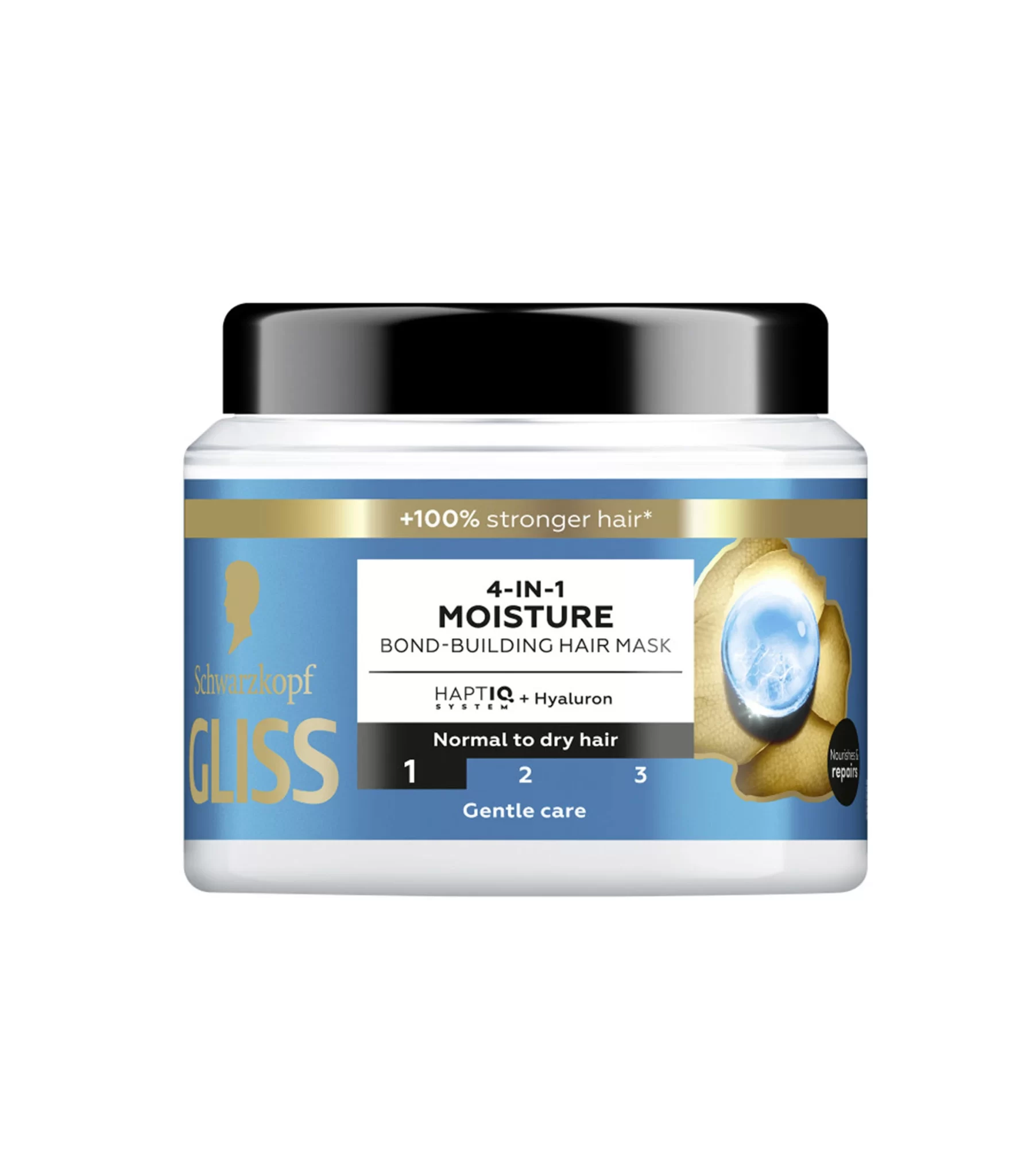 ماسک مو 4 کاره گلیس مرطوب کننده و آبرسان حجم 400 میل