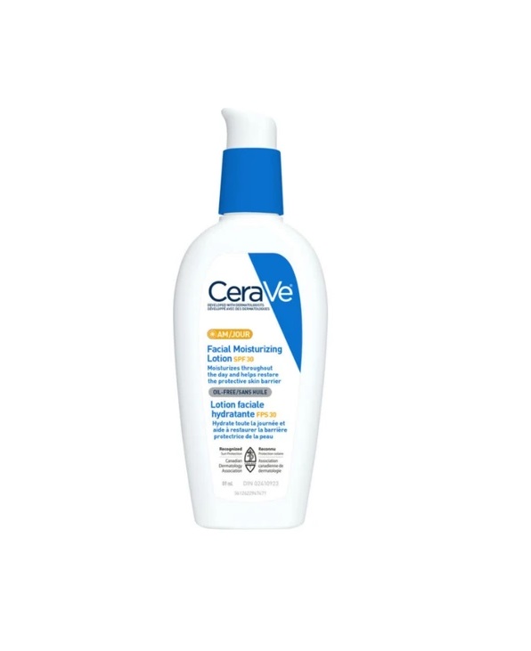 مرطوب کننده اویل فری روز سراوی Cerave مدل Facial Moisturizing Lotion AM With SPF 30 حجم 89 میل