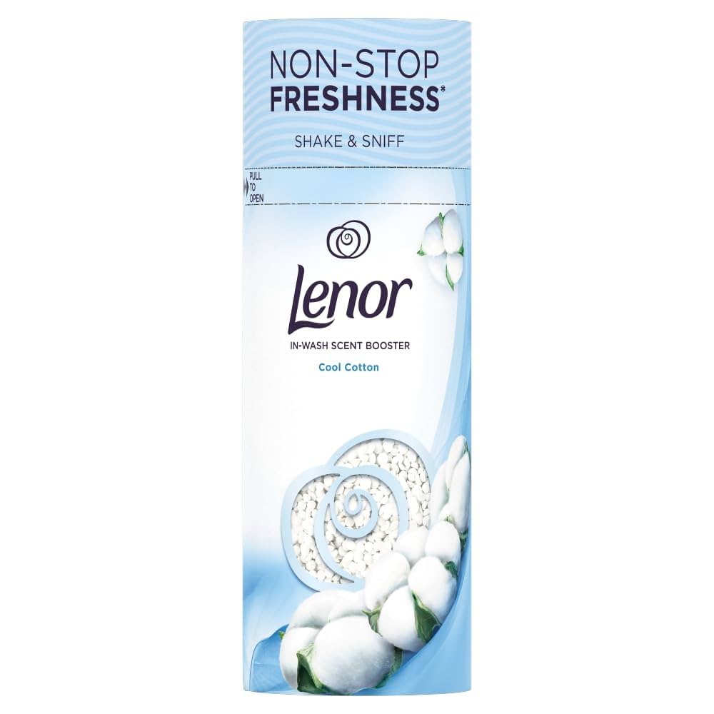 (گرانول) دانه های خوشبو کننده لباس لنور Lenor رایحه Cool Cotton بسته 155 گرمی