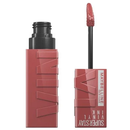 رژ لب مایع براق میبلین شماره 35 CHEEKY مدل Super Stay Vinyl Ink