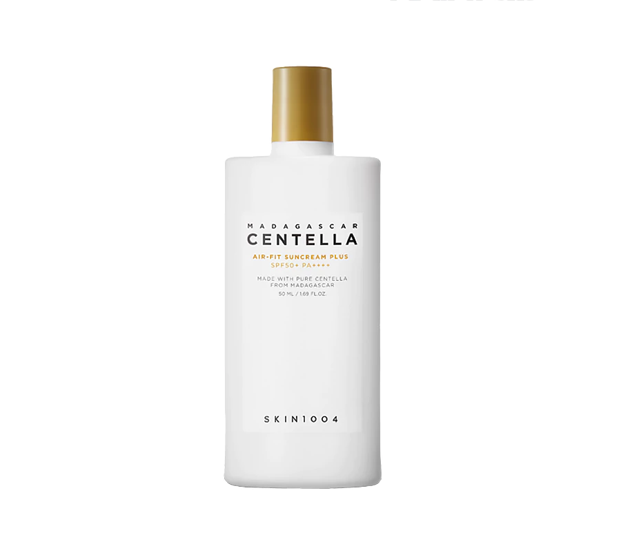 ضد آفتاب فیزیکی رنگی ماداگاسکار سنتلا Centella مدل Air-fit Suncream Plus حجم 50 میل