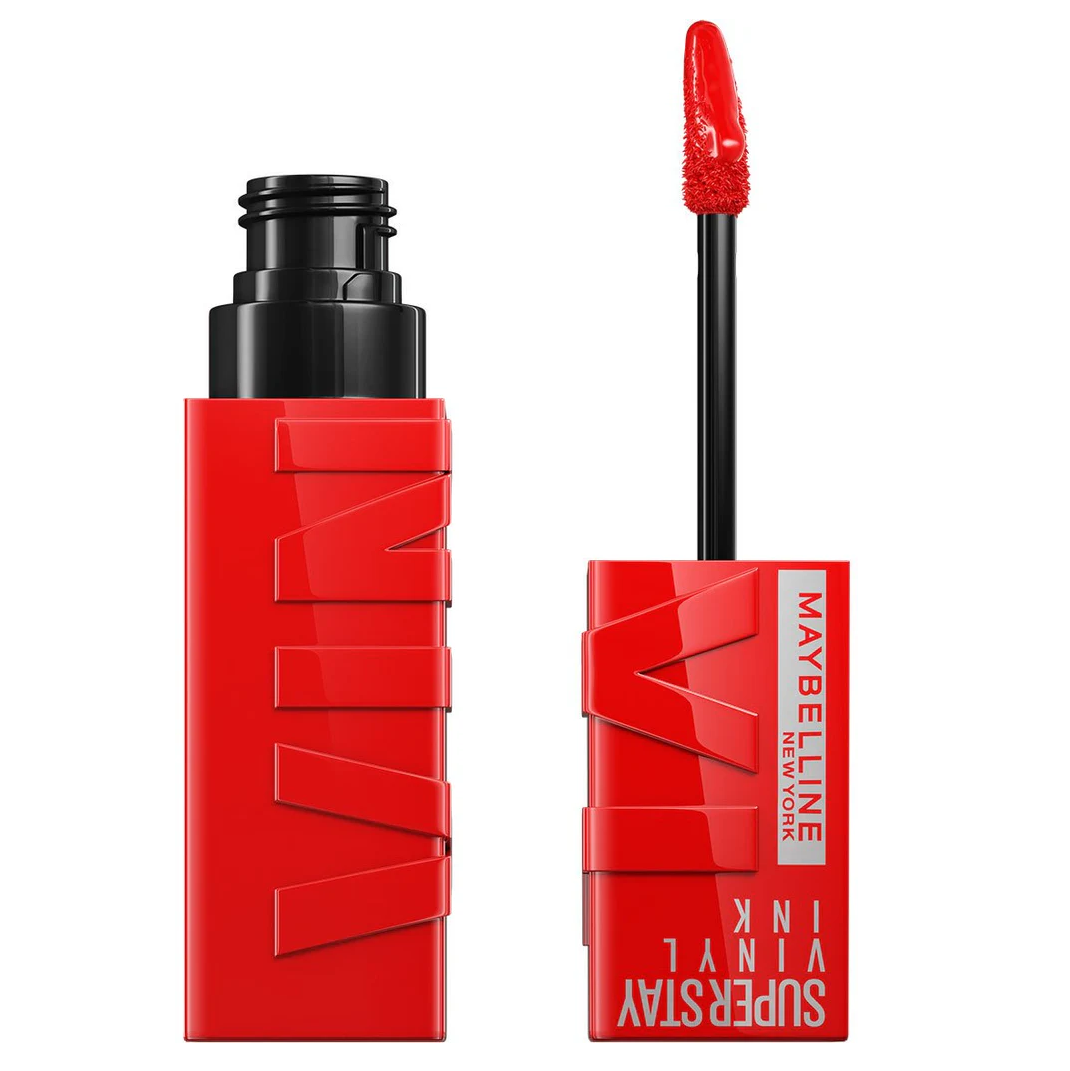 رژ لب مایع براق میبلین شماره 50 WICKED مدل Super Stay Vinyl Ink