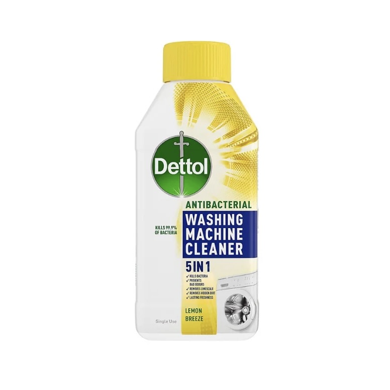 جرم گیر ماشین لباسشویی ۵ کاره دتول Dettol رایحه لیمو حجم 250 میل