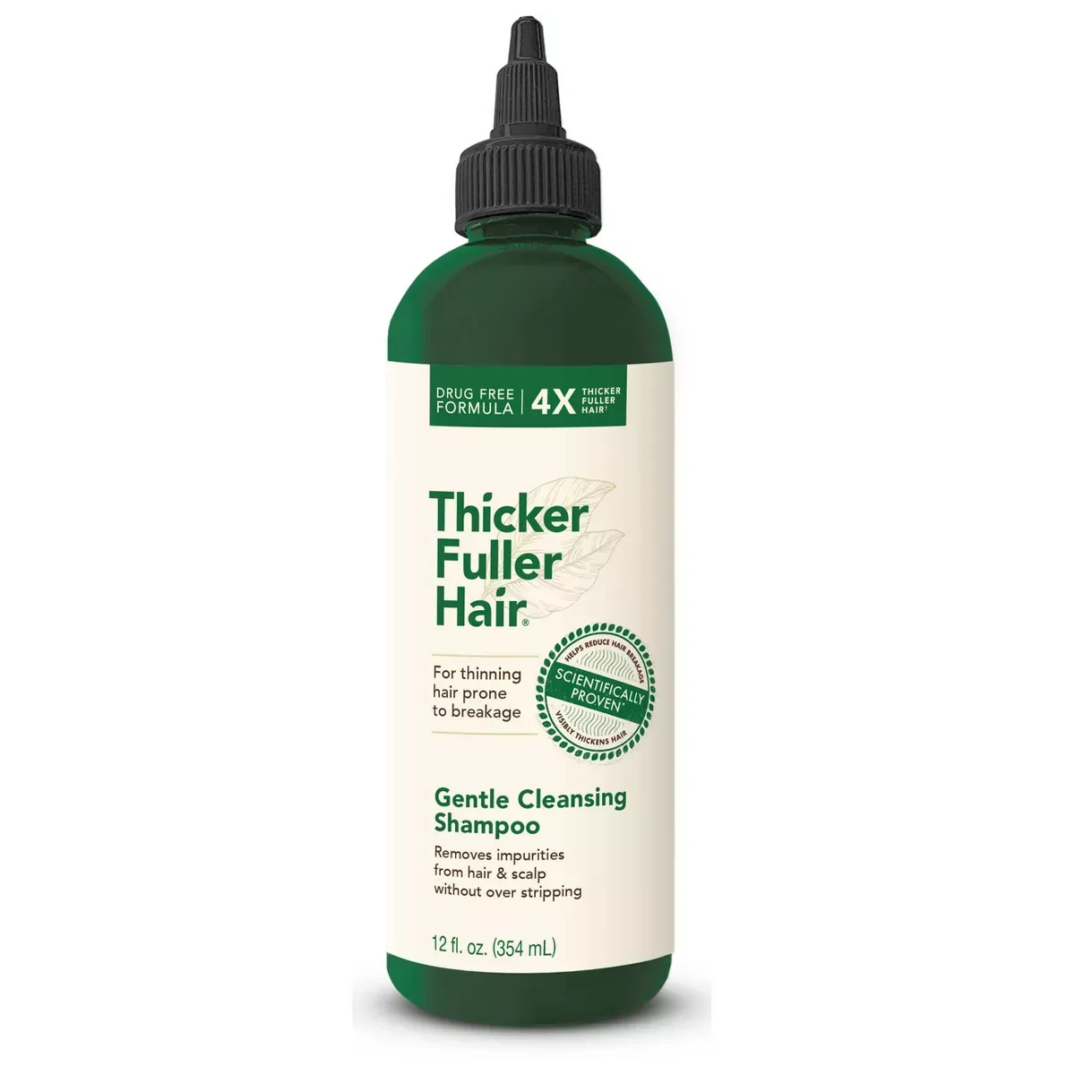 شامپو ضد ریزش و حجم دهنده تیکر فولر هیر Thicker Fuller Hair حجم 354 میل