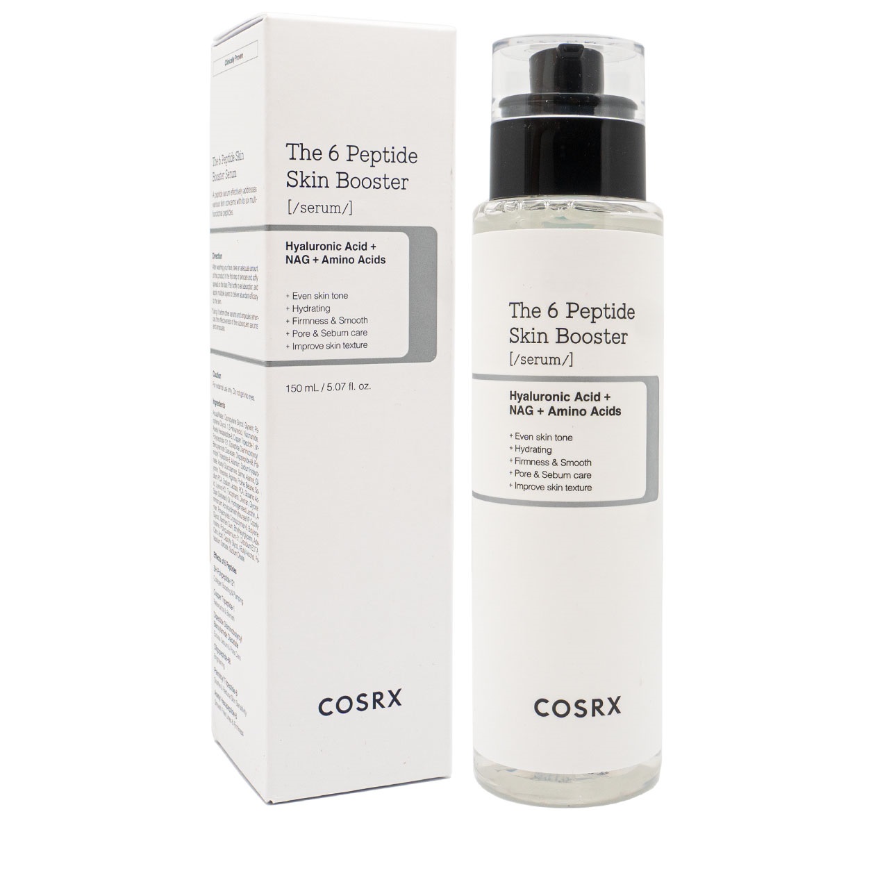 پپتاید 6 کاره کوزارکس Cosrx مدل 6 Peptide Skin Booster حجم 150 میل
