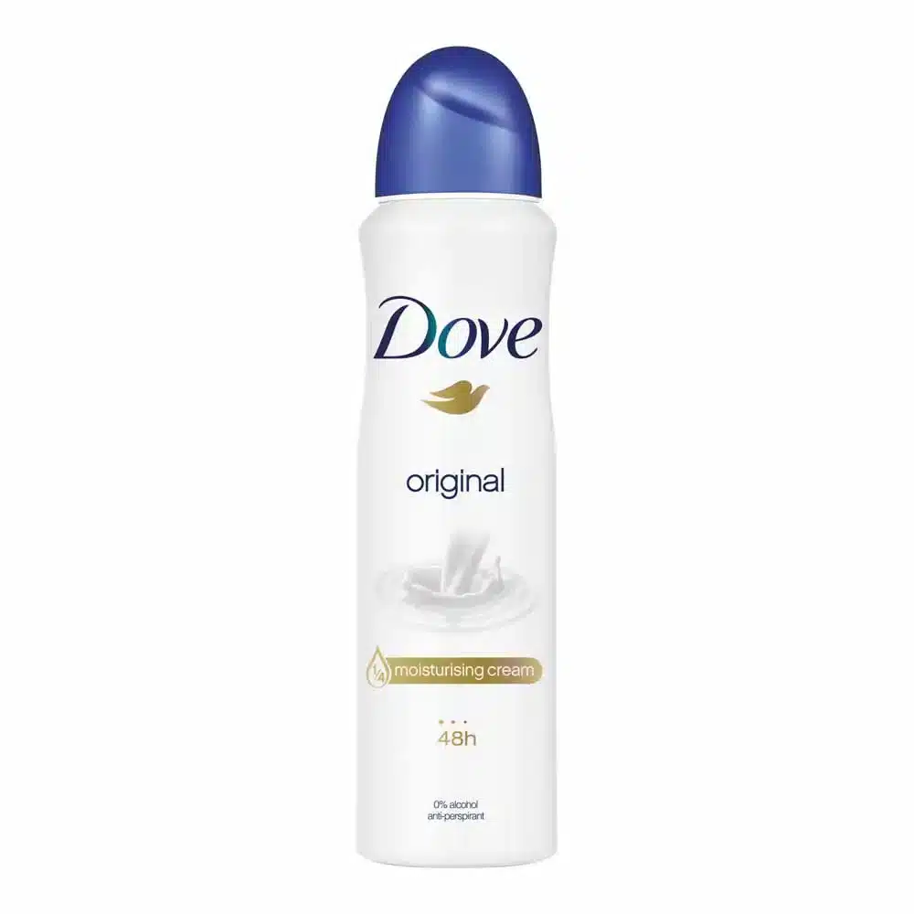 اسپری دئودورانت داو Dove زنانه مدل Original حجم 250 میل