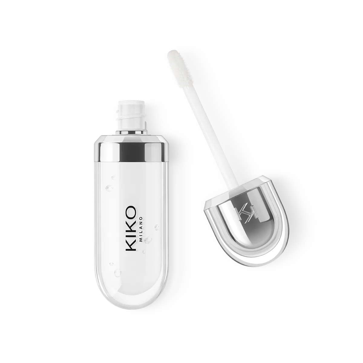 لیپ گلاس براق کیکو Kiko مدل 3D Hydra Gloss رنگ Clear شماره 01