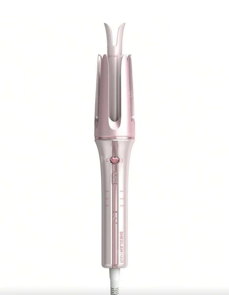 دستگاه فرکننده جادوئی مو شیگلم Sheglam مدل it-curl رنگ صورتی سایز 32mm