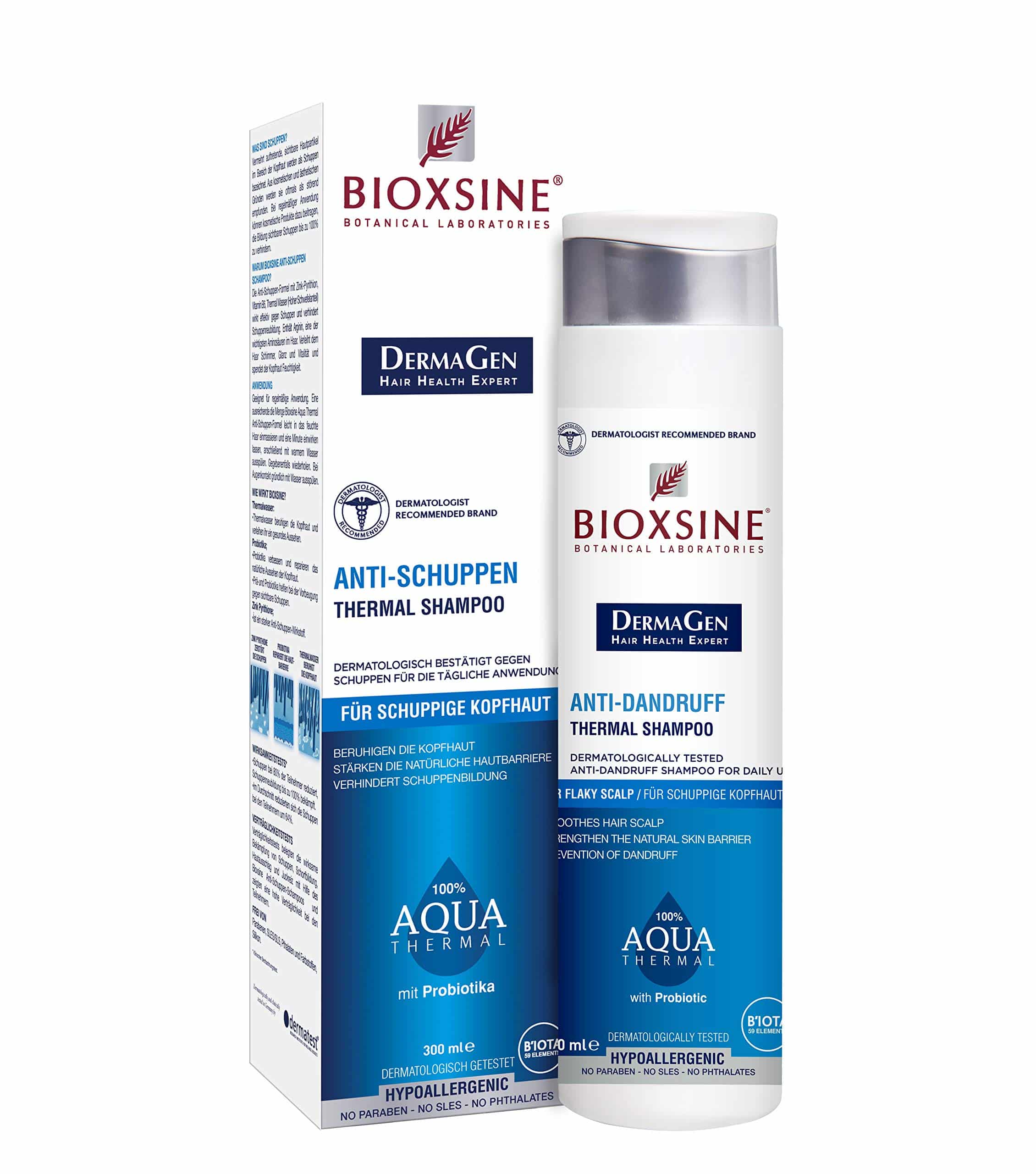 شامپو ضد شوره بیوکسین BIOXCIN حجم 300 میل