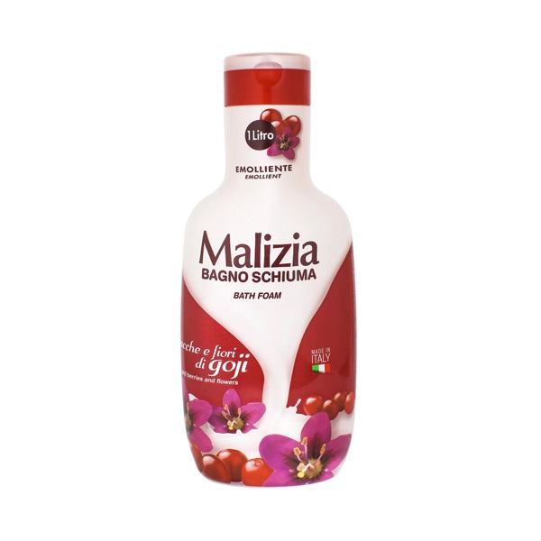 شامپو بدن مالزیا Malizia مدل Bacche E Fiori Di Goji حجم 1000 میل
