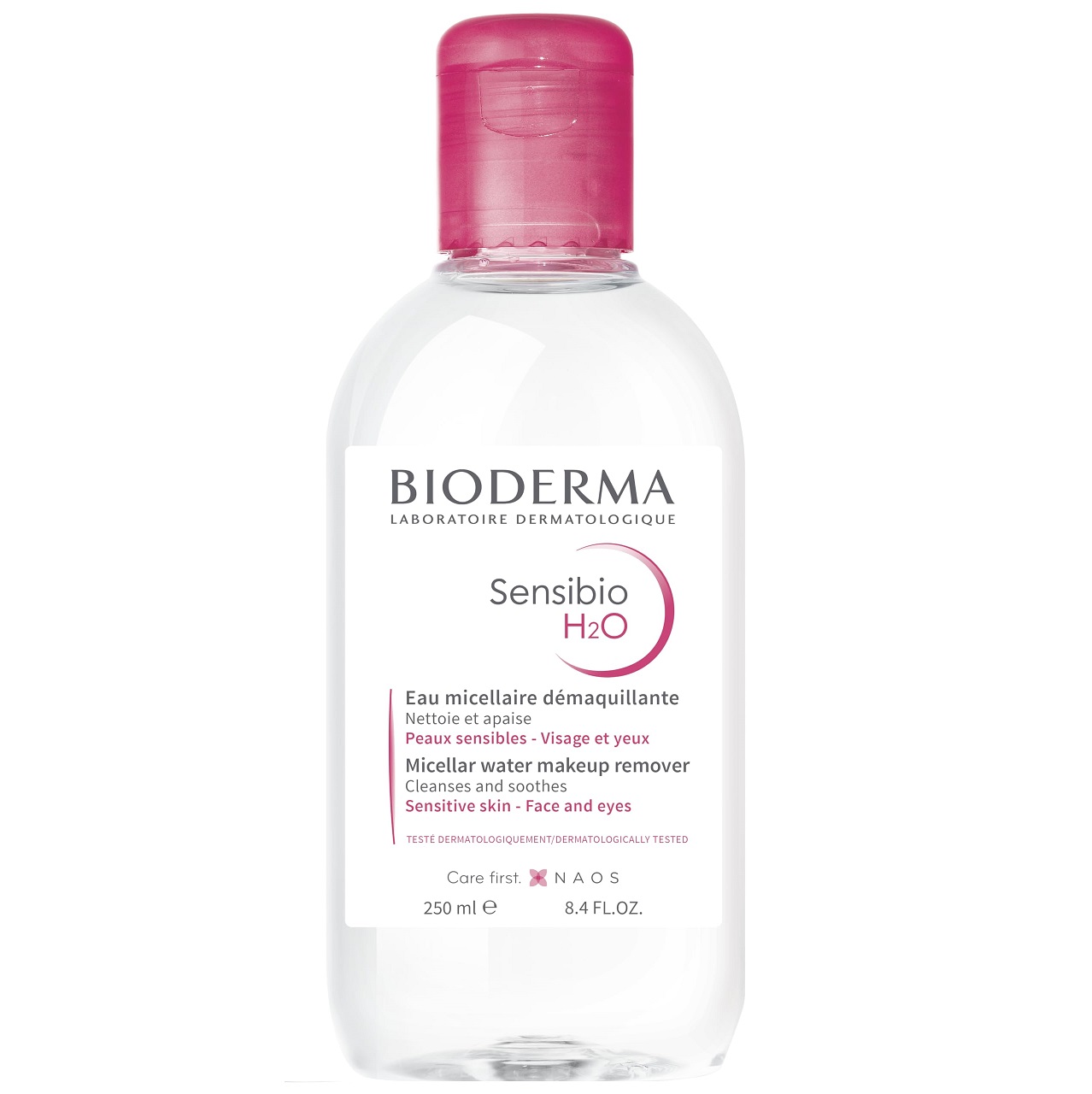 میسلار واتر بایودرما پوست خشک و حساس Bioderma مدل Sensibio H2O حجم 250میل