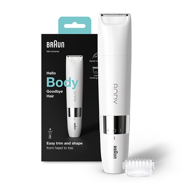 شیور بدن براون Braun مدل Hello Body Goodbye Hair