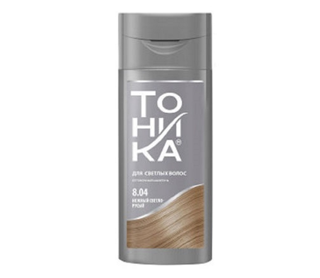 شامپو رنگ تونیکا Tohnika شماره 8.04 لایت بلوند حجم 150 میل