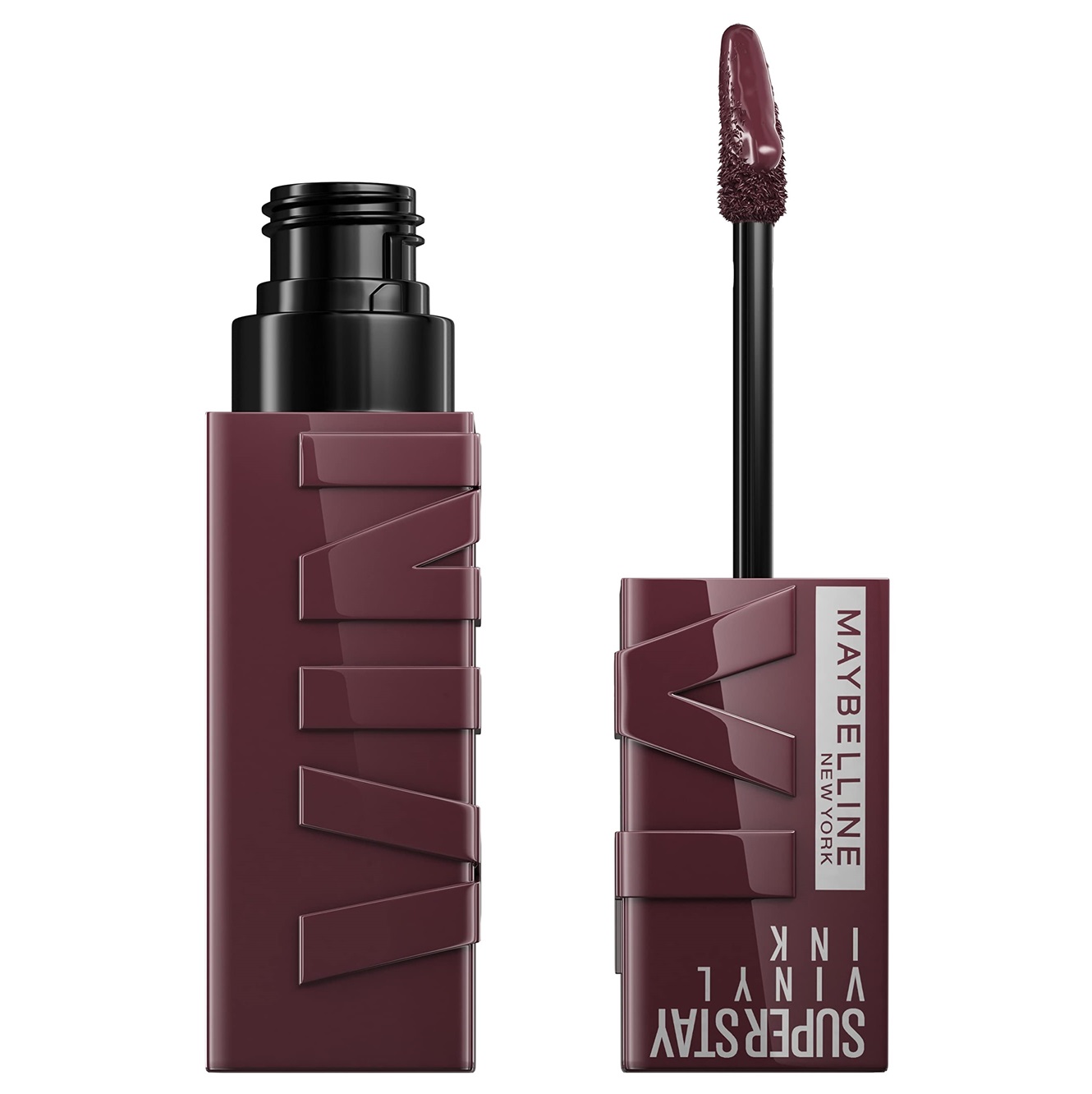 رژ لب مایع براق میبلین شماره 135 FEARLESS مدل Super Stay Vinyl Ink